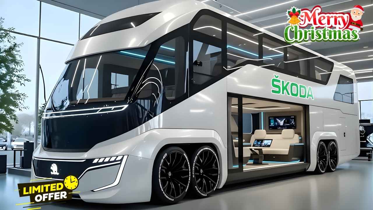 2026 Skoda Horizon Motorhome Revealed: Luxury Living, Advanced Technology, and Smart Pricing